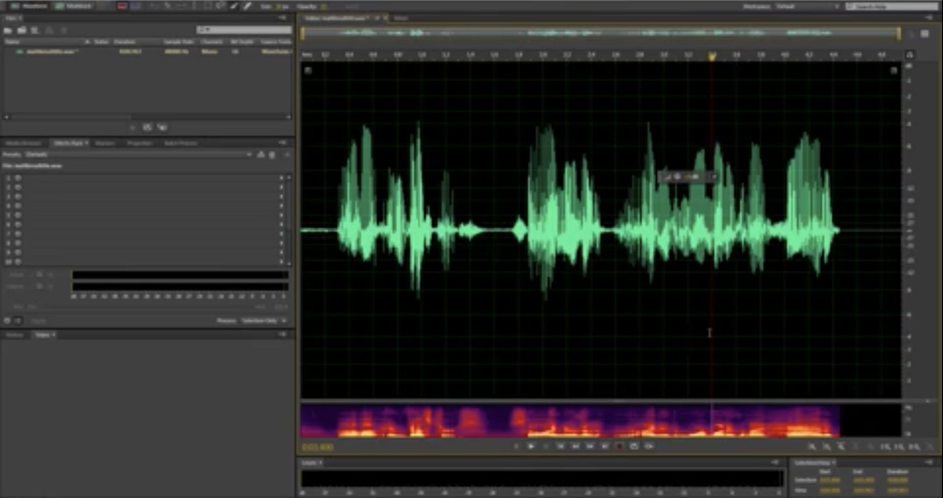 Single and Multi-application Audio Workflows