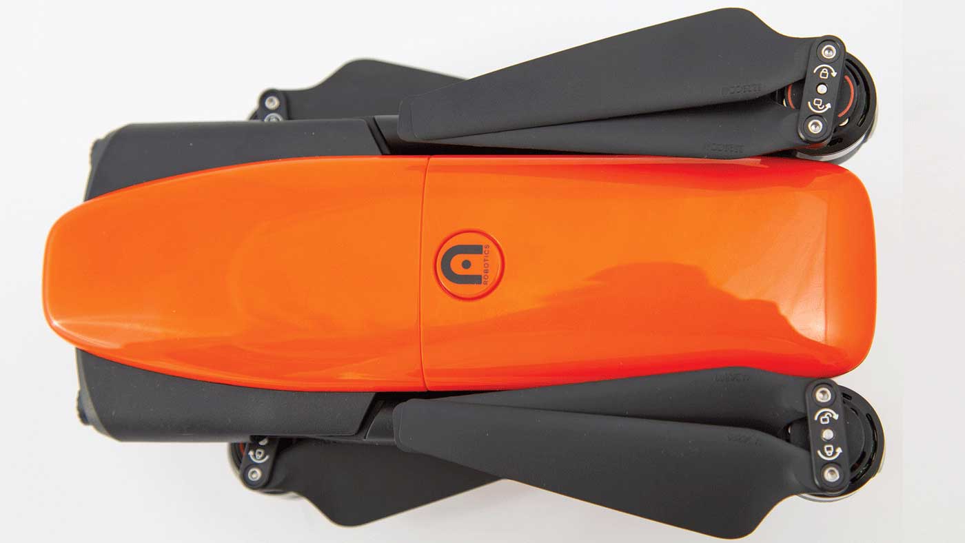 Autel Robotics EVO, folded top view