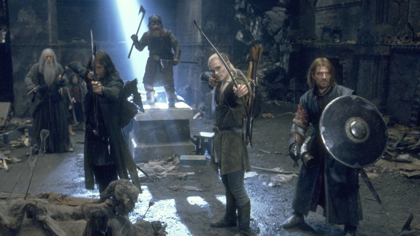 "Lord of the Rings" screen shot