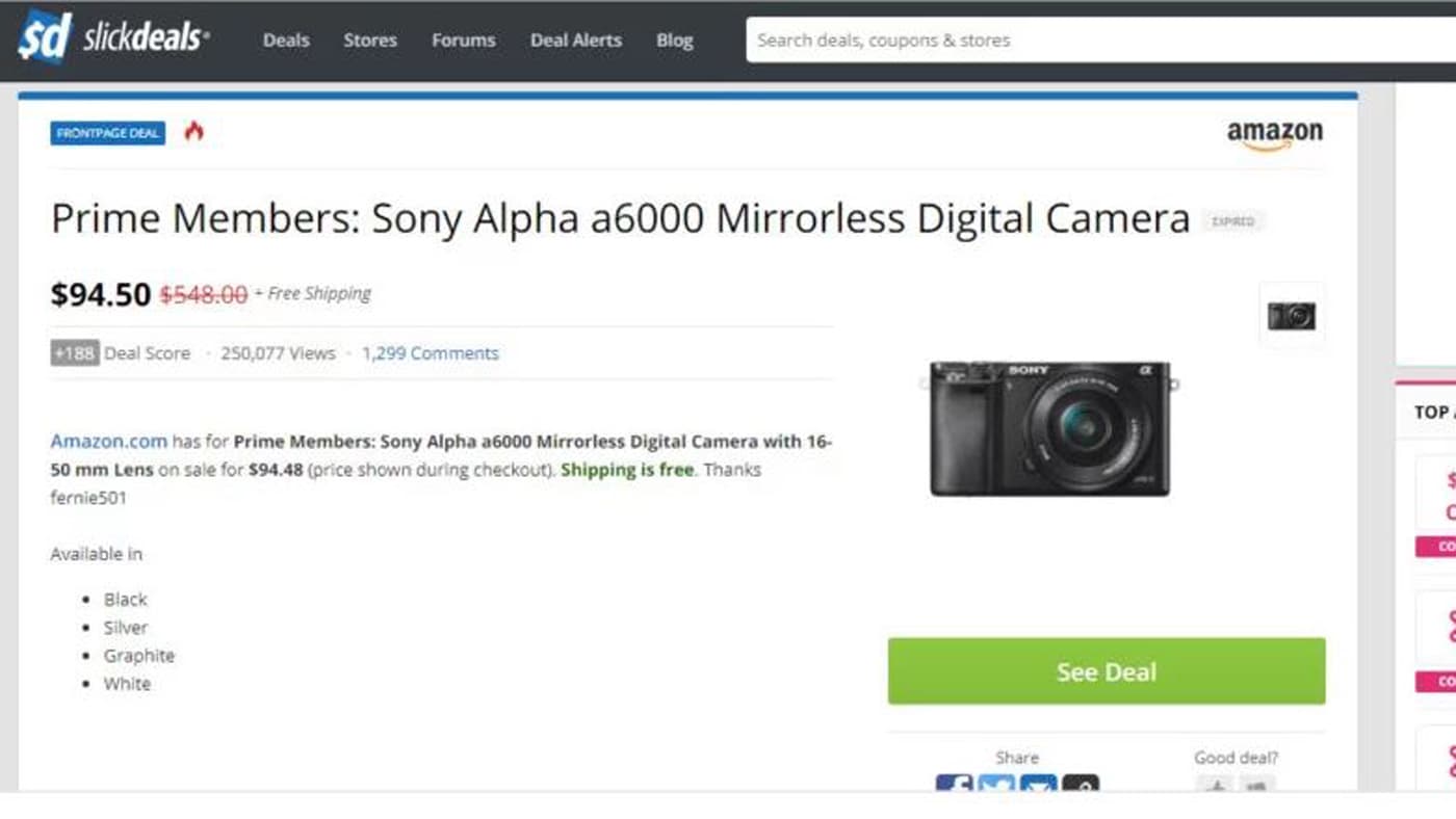 Prime Day deals: Sony cameras & lenses