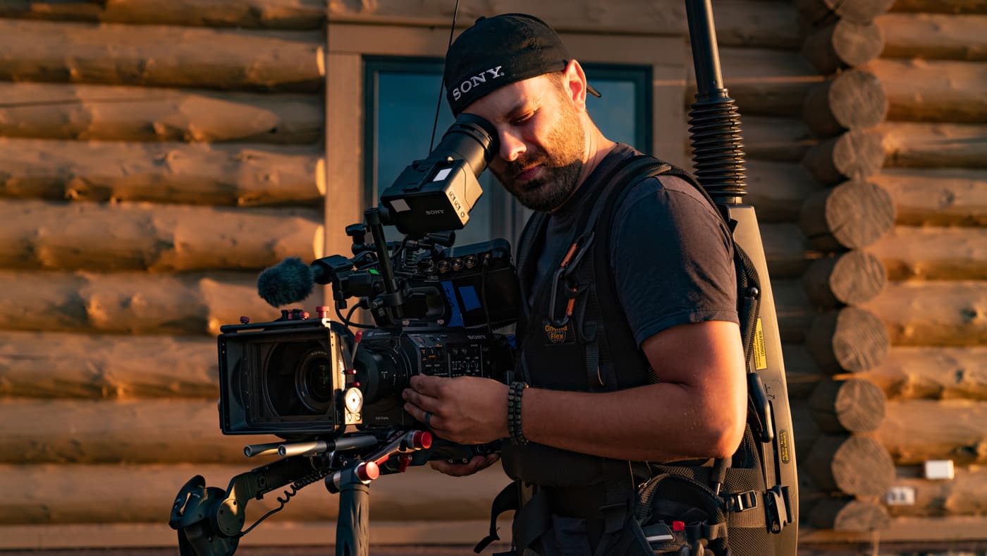 Sony's PXW-FX9 in use