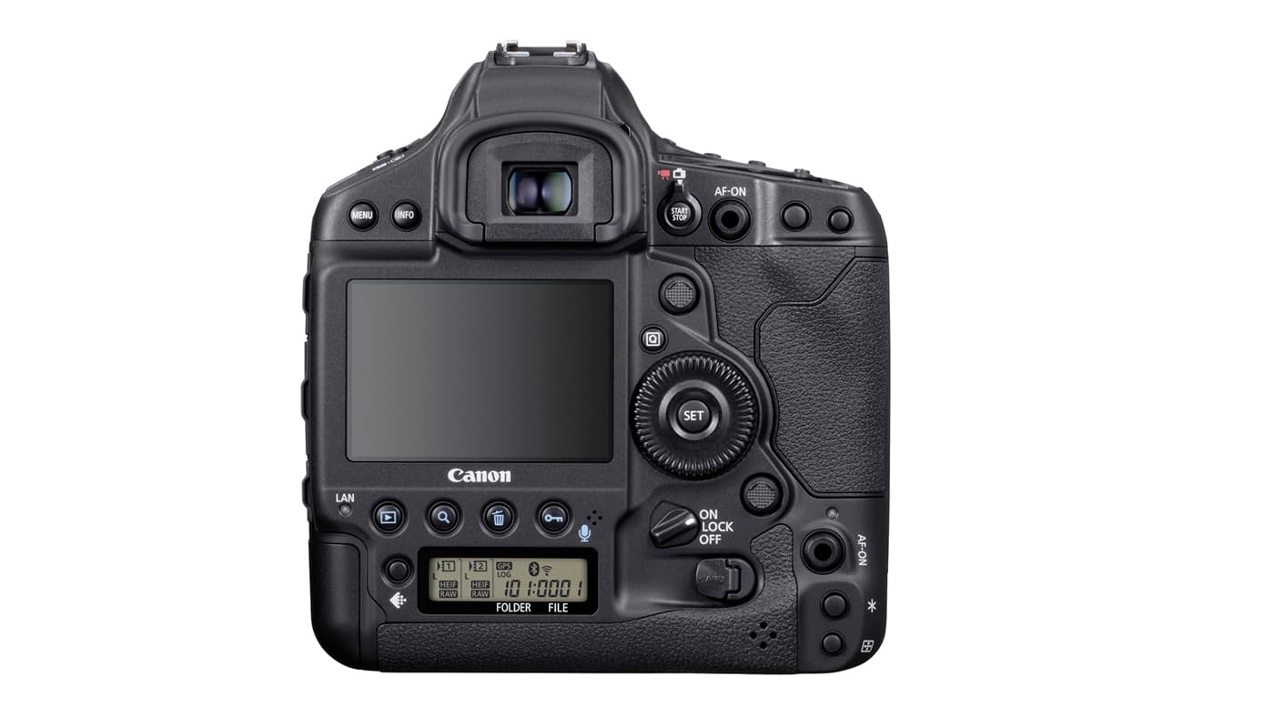 Back of EOS-1D X Mark III