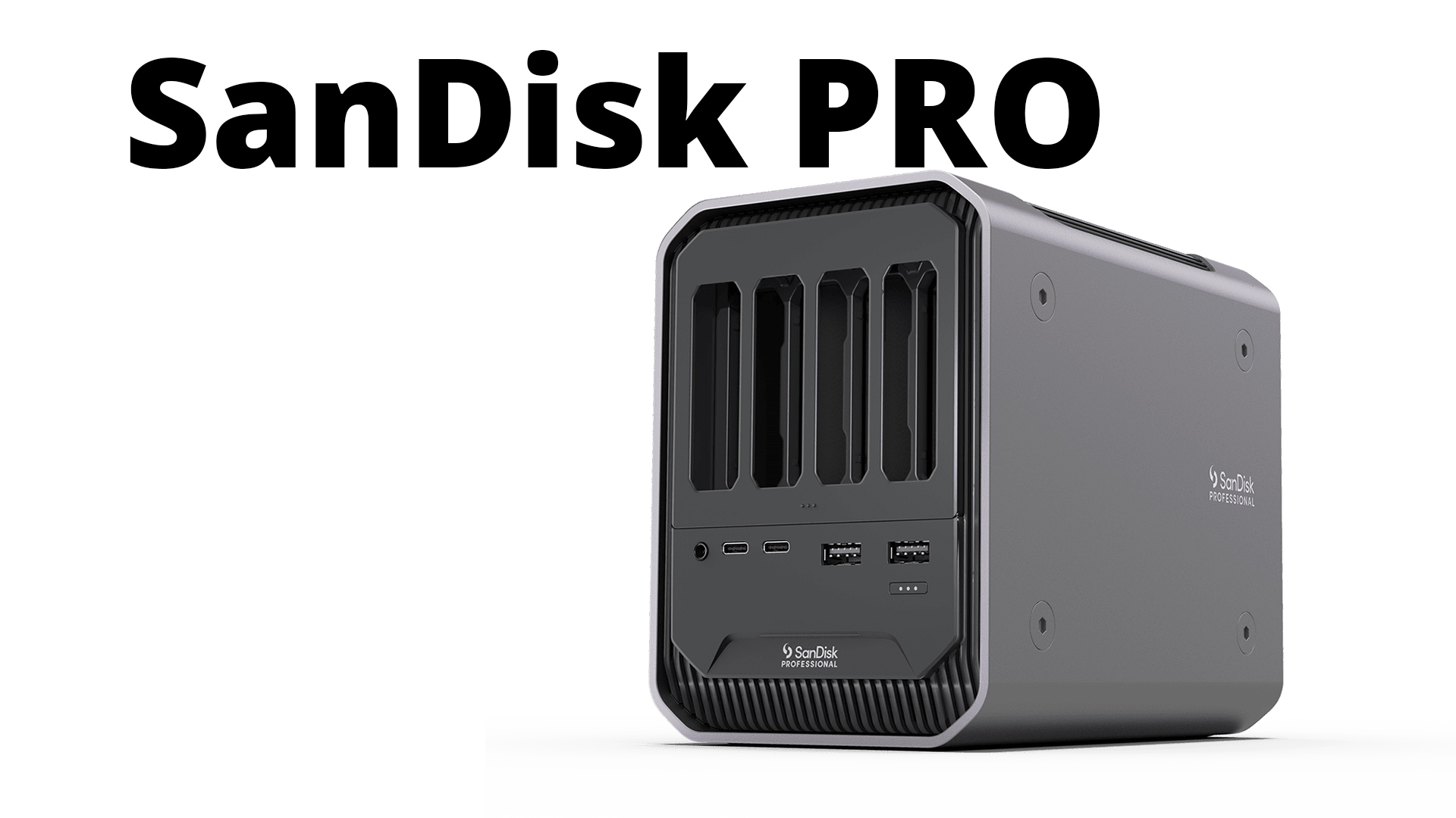 New SanDisk Pro Dock - Dock and Media Reader - Videomaker