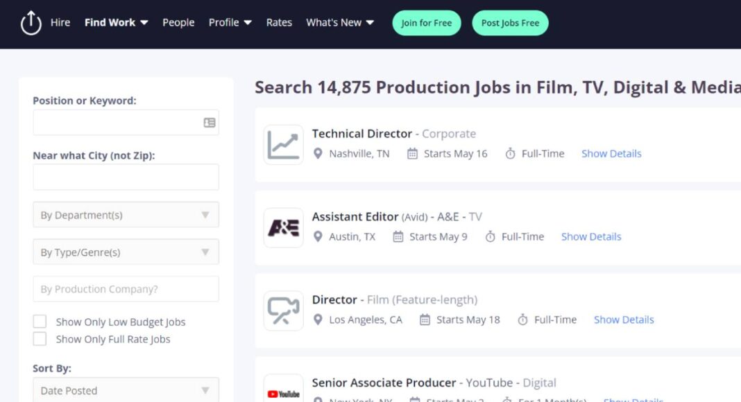 How to land the best video production job with Staff Me Up Videomaker
