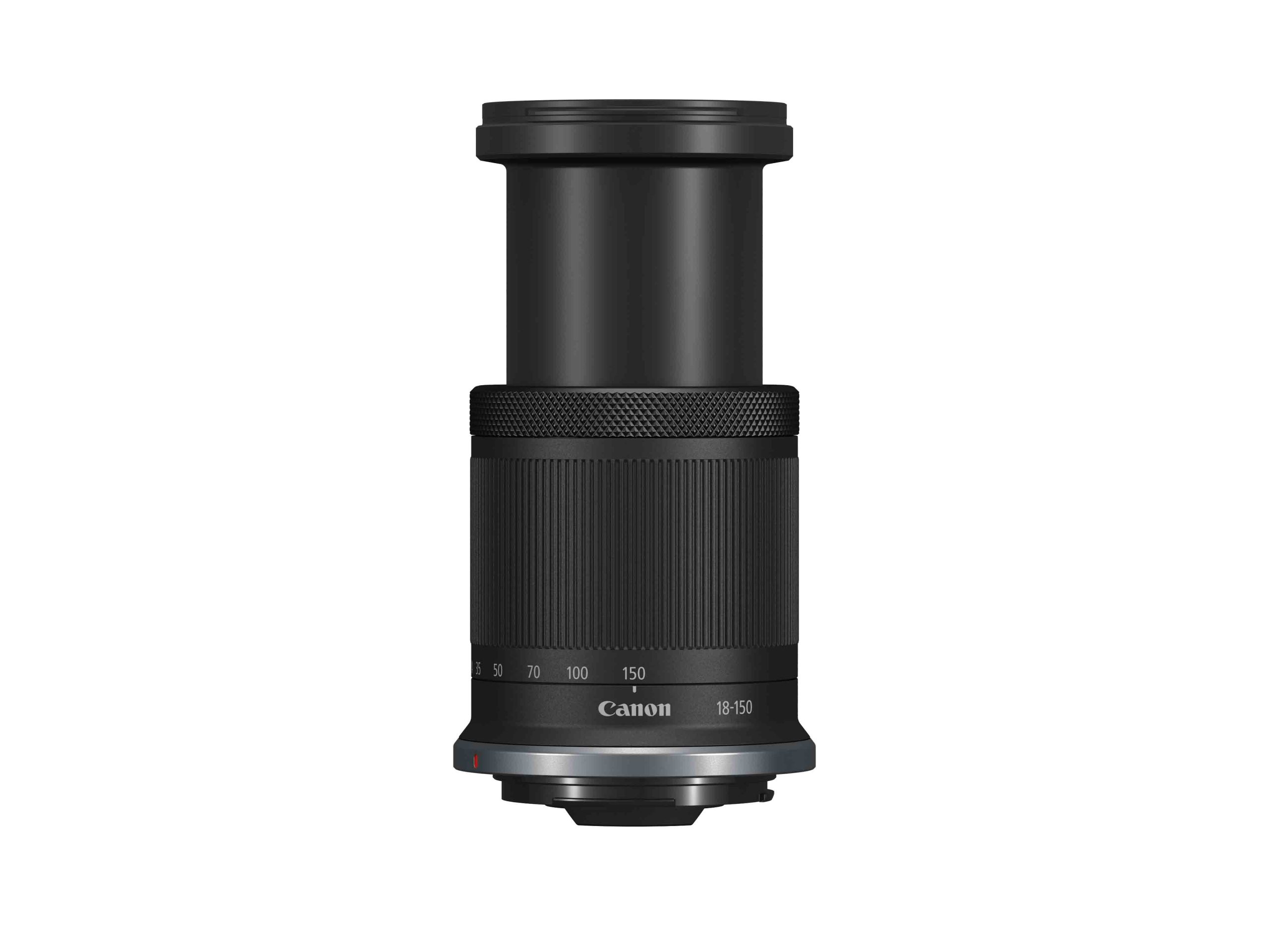 RF-S18-150mm F3.5-6.3 IS STM lens, extended