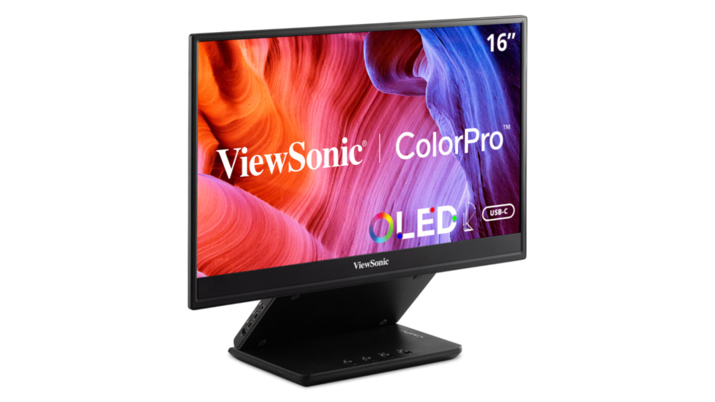 CES 2023 ViewSonic showcases ColorPro VP16OLED portable monitor