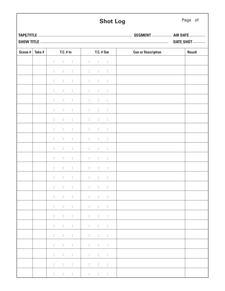 Top 5 Essential Production Forms to Keep your Video Production on Track