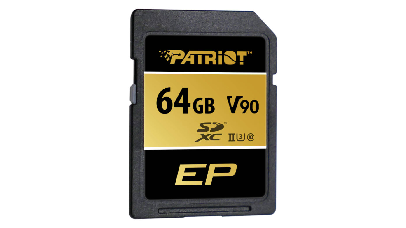 Patriot launches new V90 SD cards Videomaker