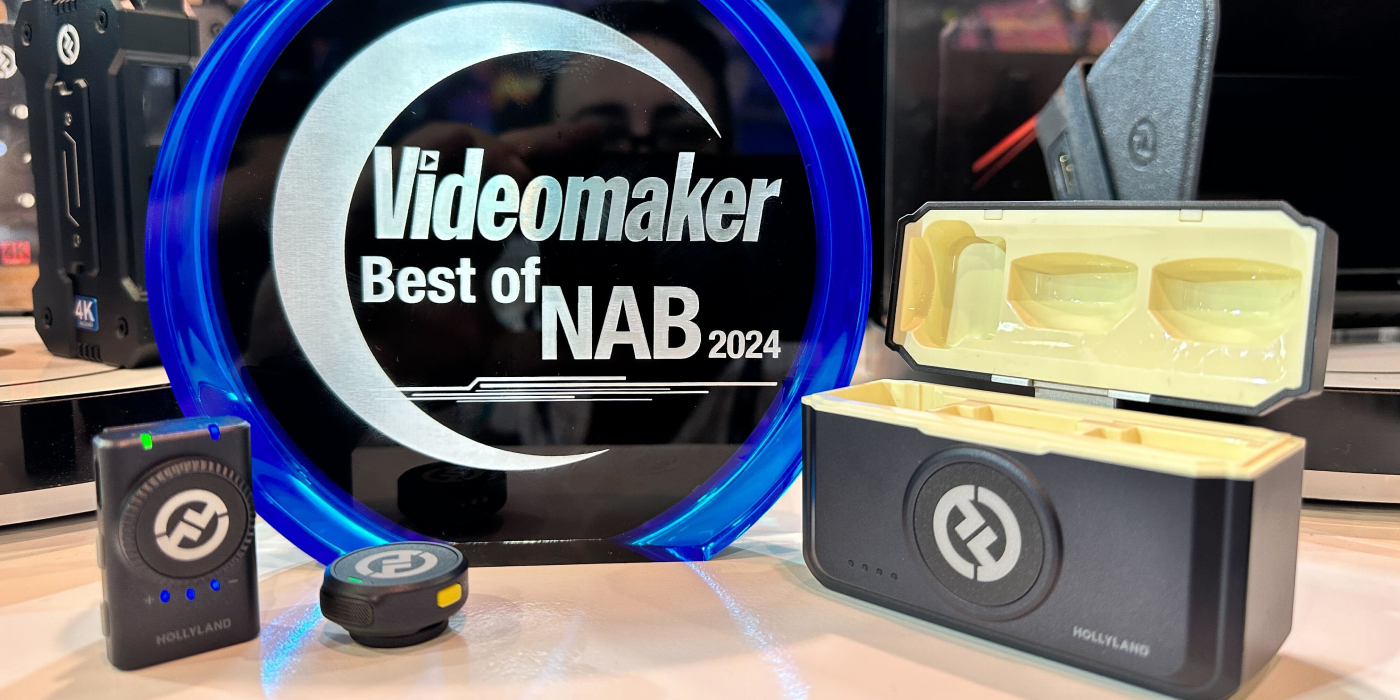 NAB 2024: Hollyland Lark M2 wins Best Wireless Mic - Videomaker