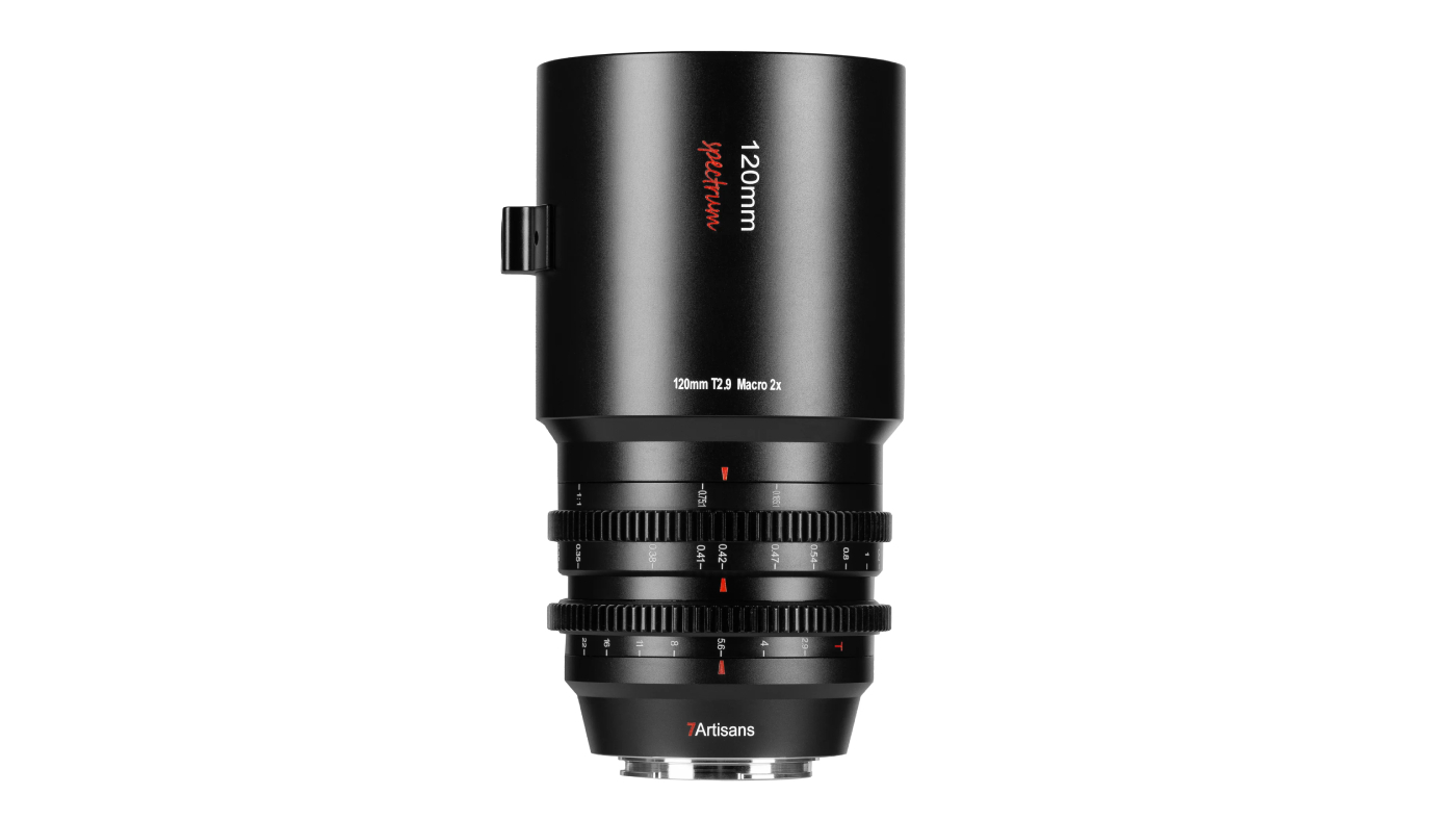 7Artisans announces full-frame 120mm T2.9 Macro 2X cine prime lens