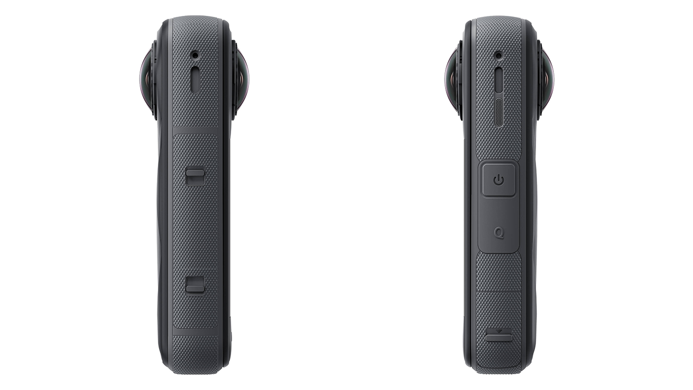 Insta360 X5 side shot