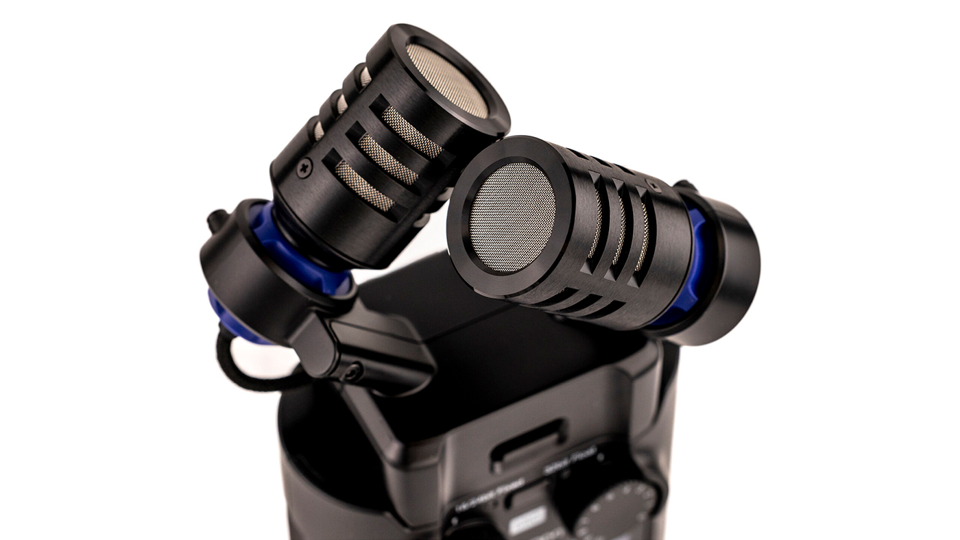 Zoom H5studio Handy Recorder mics
