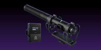 Atomos StudioSonic shotgun mic and wireless receiver