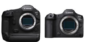 Canon EOS R1 and EOS R5 Mark II