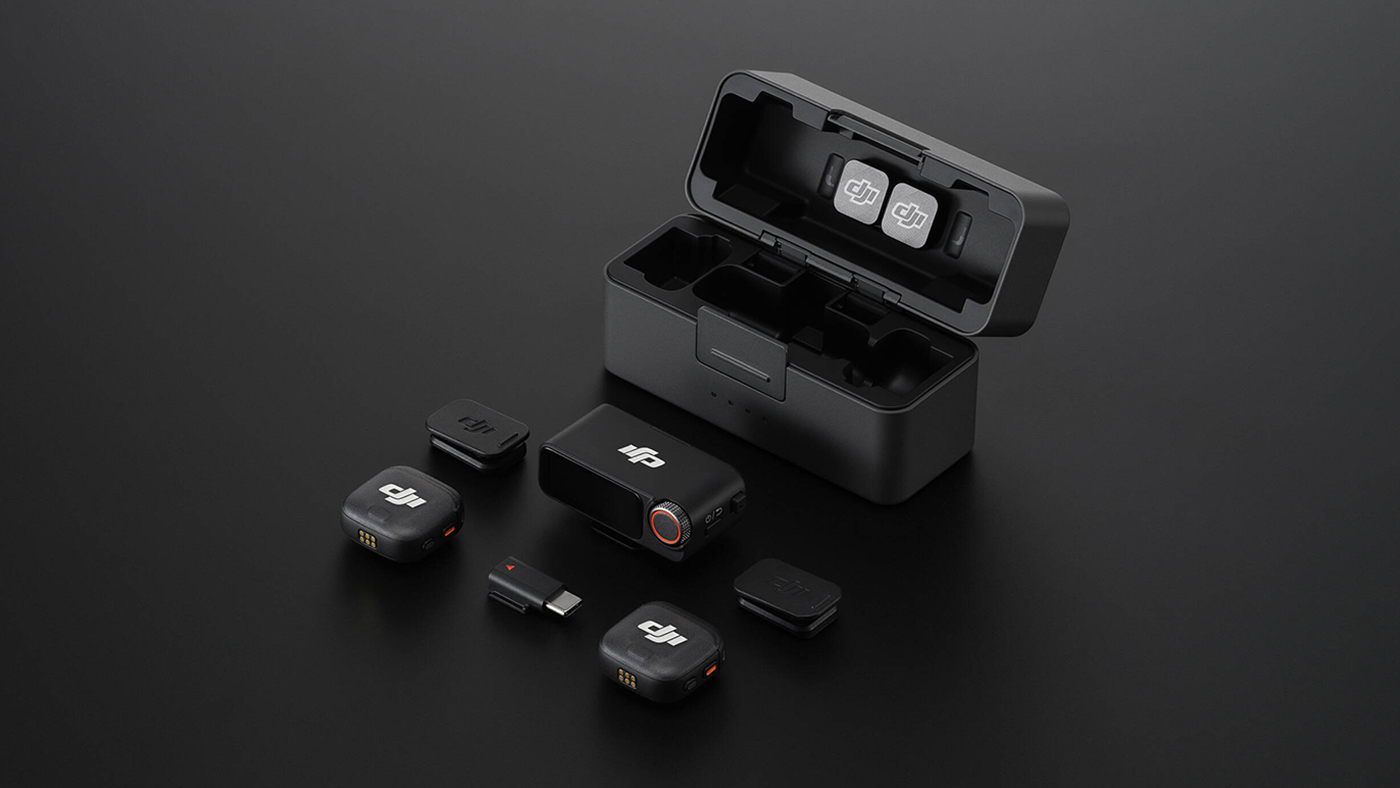 DJI Mic 3 wireless microphone system