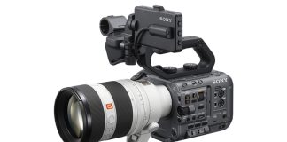 Sony FE 50-150mm f/2 GM Lens mounted to camera