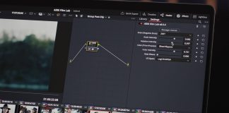 ARRI Film Lab plugin running in DaVinci Resolve