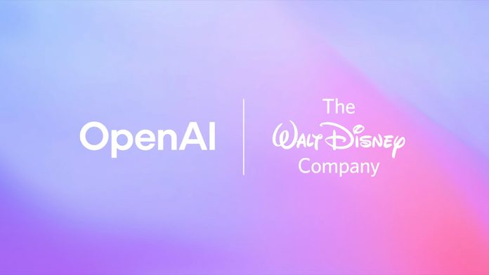 OpenAI and Disney logos