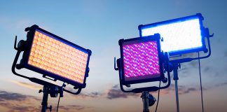 Aputure NOVA 9° 2x1 and NOVA II 1x1 light panels