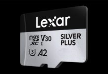 Lexar Professional Silver Plus microSDXC UHS-I card