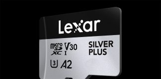 Lexar Professional Silver Plus microSDXC UHS-I card