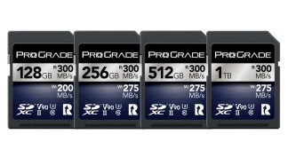 ProGrade Digital memory cards