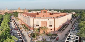 Parliament House in New Delhi