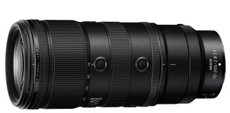 Nikon NIKKOR Z 70-200mm f/2.8 VR S II full frame telephoto zoom lens
