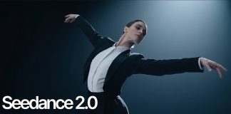 Image from vieo of dancer generated by Seedance 2.0 AI