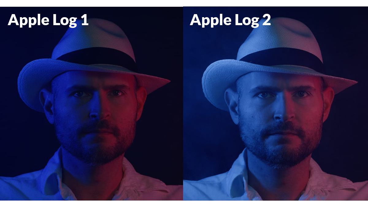 Apple Log 1 vs Apple Log 2