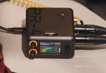 Deity Microphones PR-4 set up on a table