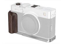 SmallRig L-Shaped Mount Plate with Wooden Handle for Fujifilm X-E5