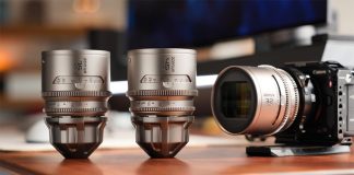 DZOFILM Arcana anamorphic primes lenses