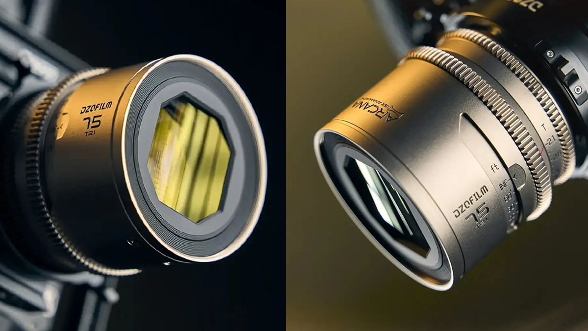 DZOFILM Arcana anamorphic primes lenses