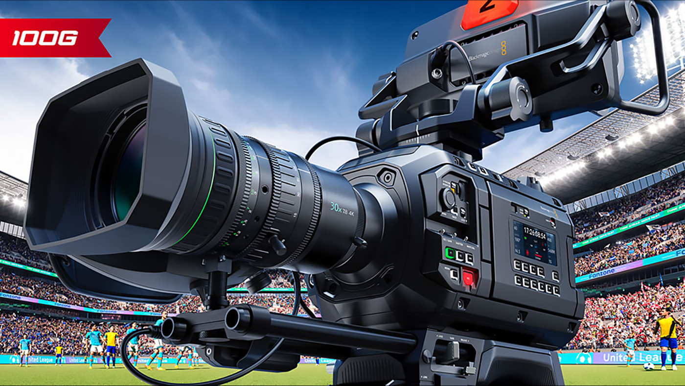 Blackmagic Design’s URSA Cine 12K LF 100G delivers 440 fps live video ahead of NAB 2026