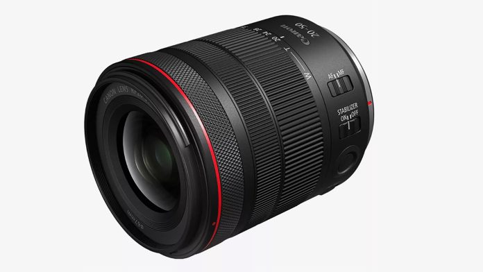 Canon RF 20-50mm F4 L pairs power zoom with L-series lass