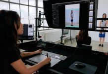Capture One being used in a photography studio
