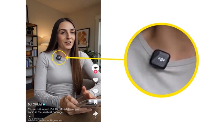 DJI pulls AI-generated TikTok ad after angry response from creators
