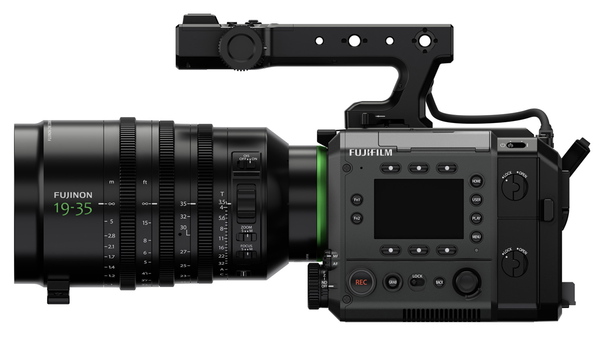 Fujinon GF19-35mm T3.5 PZ OIS WR zoom lens