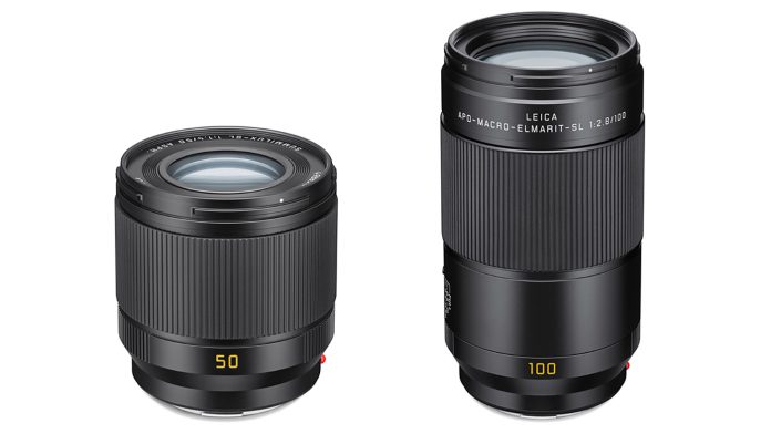 Leica debuts 50 mm and 100 mm SL primes for creators
