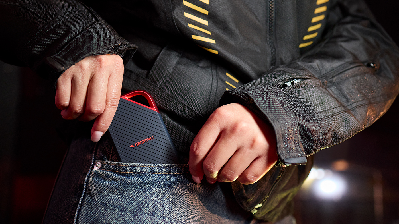 Использование SanDisk Extreme PRO Portable SSD при работе с камерой