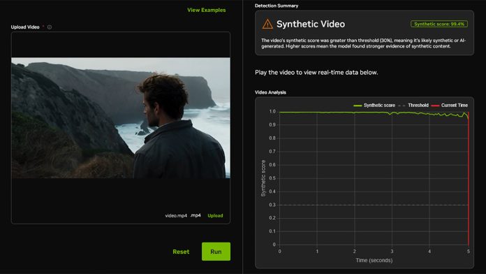 NVIDIA’s deepfake detector scores video in 22 milliseconds