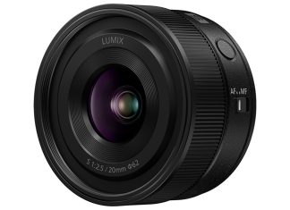 Panasonic Lumix 20mm F2.5 prime lens