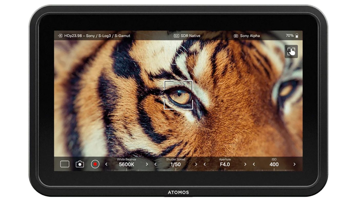 Atomos анонсировала накамерный монитор Shinobi 7 II с яркостью 2800 нит