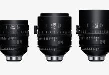 Sigma Aizu Prime Line 21mm T1.3 LF, 100mm T1.3 LF, and 125mm T1.3 LF prime lenses