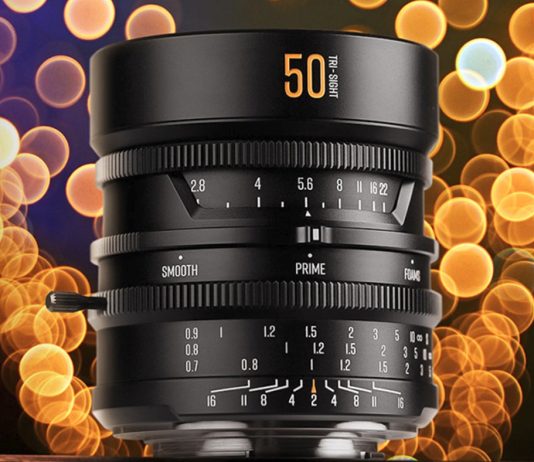 New Brightin Star 50 mm prime switches between three looks Brightin Star MF 50mm F2 Tri-Sight Art prime lens