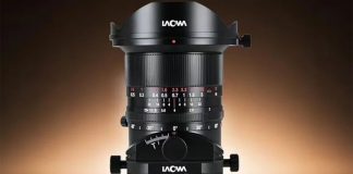 Laowa FF II TS 24mm f/2 C-Dreamer tilt-shift lens