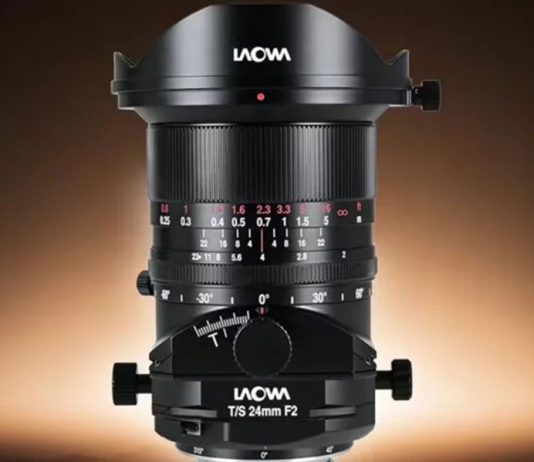 LAOWA’s new tilt-shift opens to f/2 Laowa FF II TS 24mm f/2 C-Dreamer tilt-shift lens