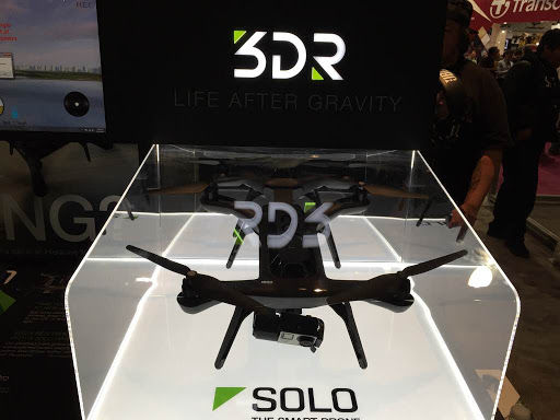 drone in a display case