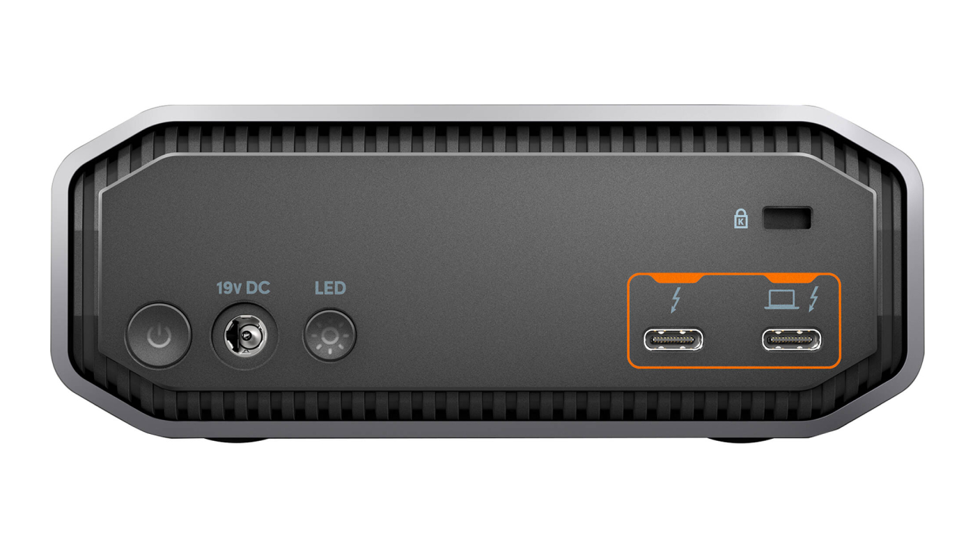 SanDisk Professional G-DRIVE PROJECT back shot